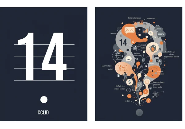 استعارة بصرية تقارن الرقم بسرد غني.