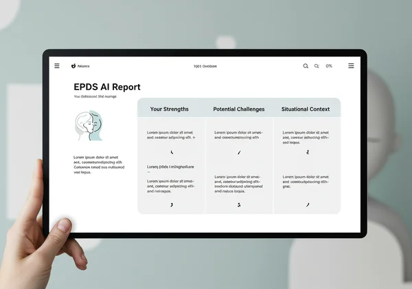 مثال لتقرير ذكاء اصطناعي يسلط الضوء على نقاط القوة والتحديات.