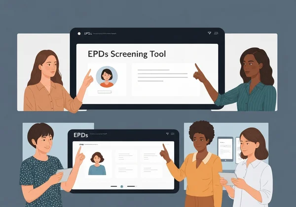 Diverse mothers screening EPDS in varied settings